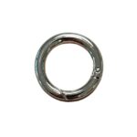 Ring met opening nickel 27mm