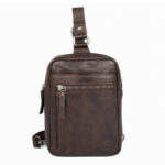 leren crossbody tas Rustler