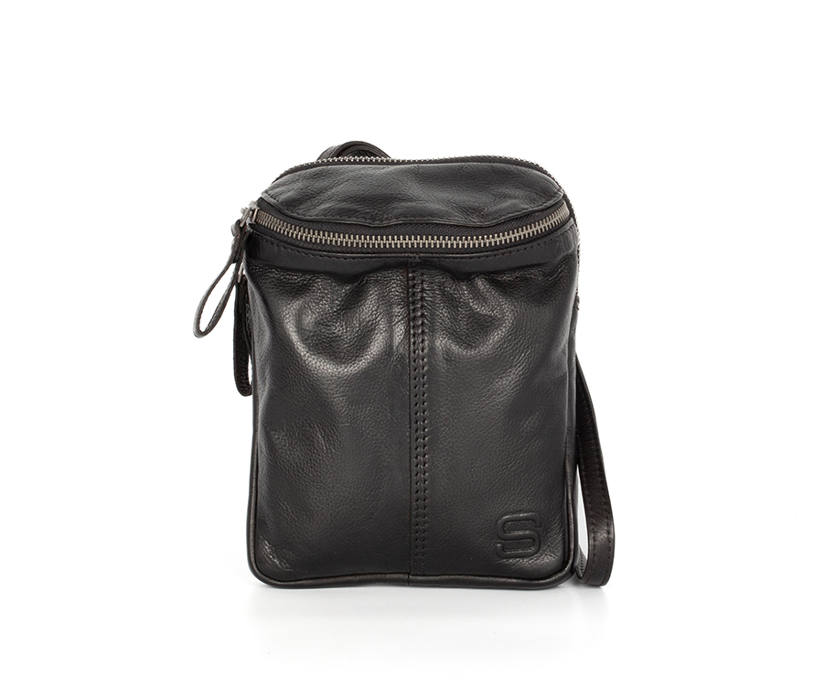 40715000 Leren crossbody tas mini Naomi - Afbeelding 1
