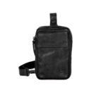 Leren crossbody tas Harris Spikes en sparrow