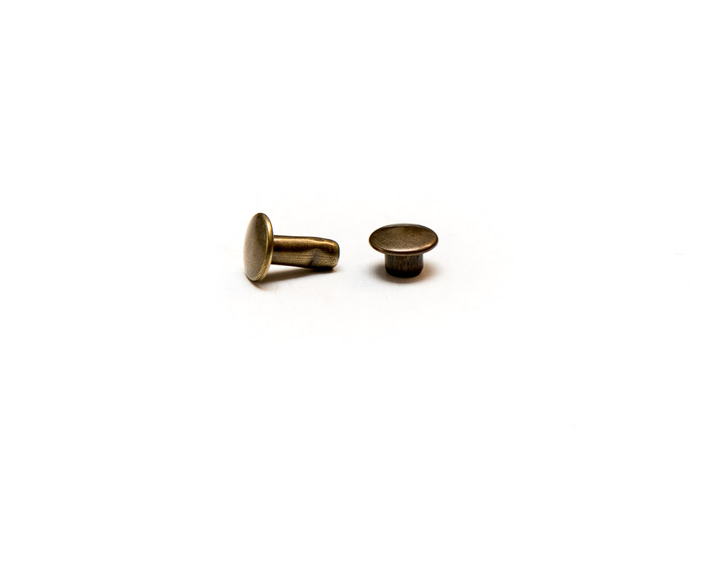 Holniet brass 7mm 1 Sierholniet 11mm old brass 36-12 - Afbeelding 1