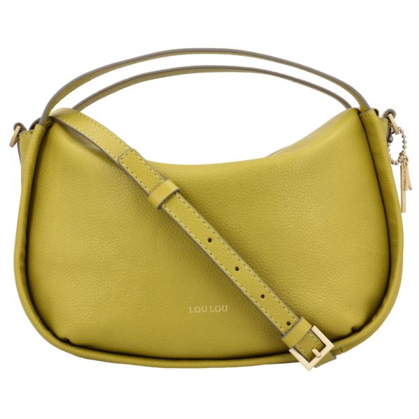 LouLou Lou bag Medium cress green, groen voorkant