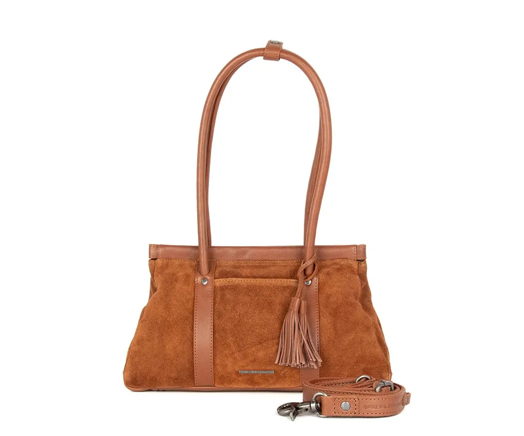 68819158_1-Milania.jpg Spikes & Sparrow Leren Handtas – Milania - Afbeelding 1