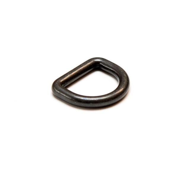 D-ring blued black 20mm