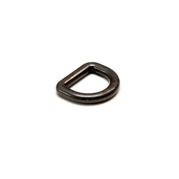 D-ring blued black 15mm