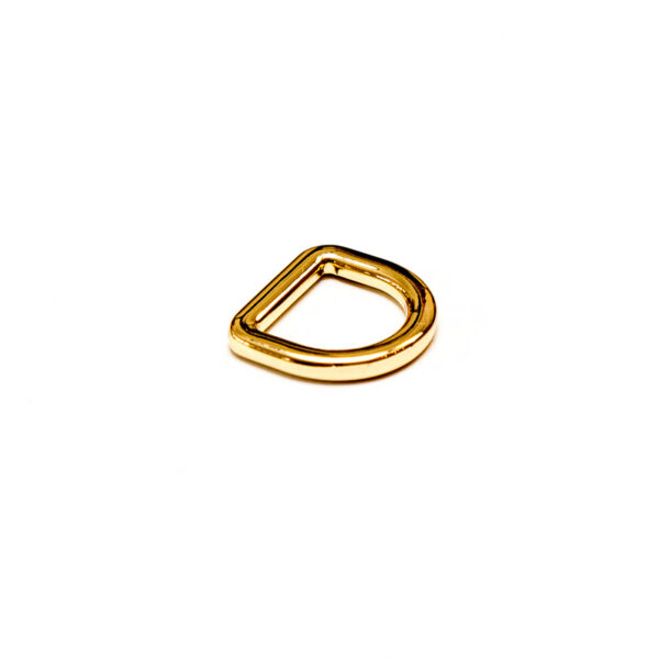 D-ring gold 14mm