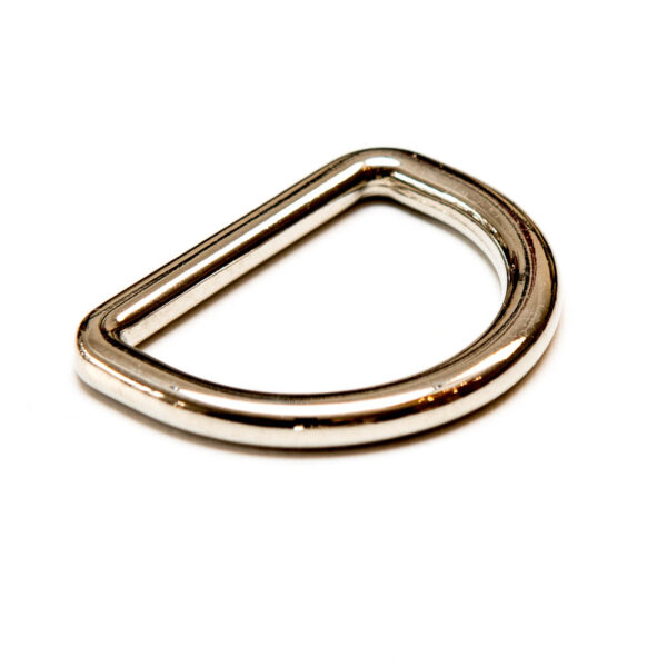 D-ring nickel 40mm