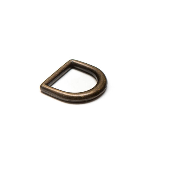 D-ring old brass 20mm