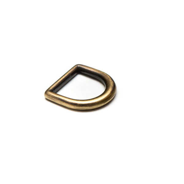 D-ring old gold 20mm