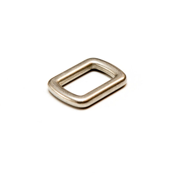 Ovale ring mat nickel 20mm