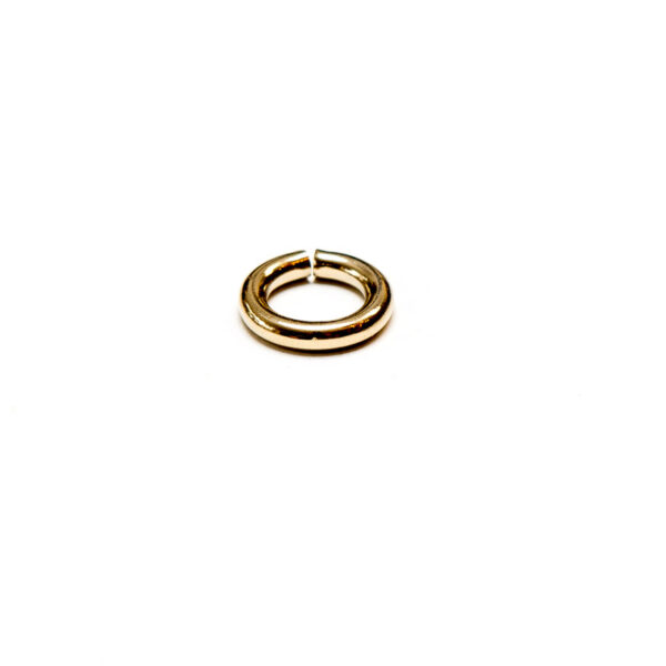 Ring gold 15mm ongelast