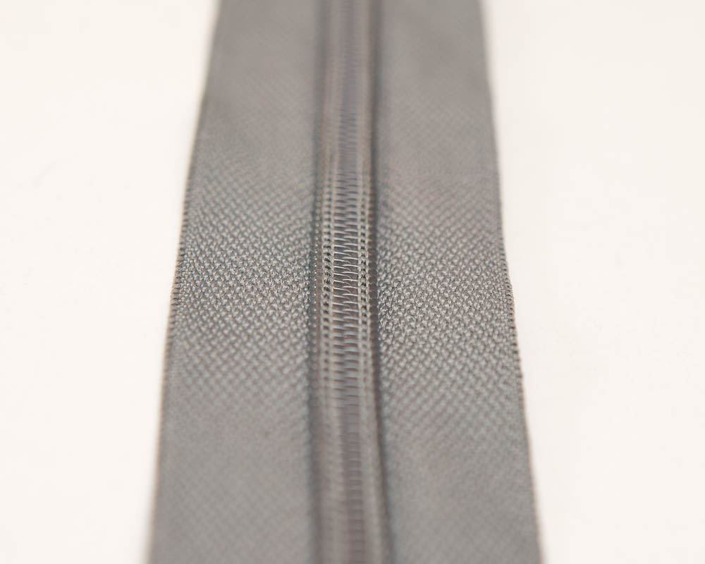 Ritsband 6mm licht grijs