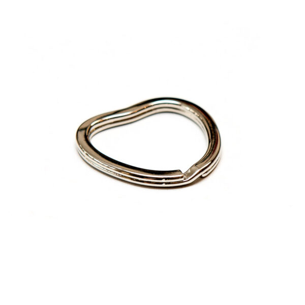 Sleutelhanger ring hart 30mm