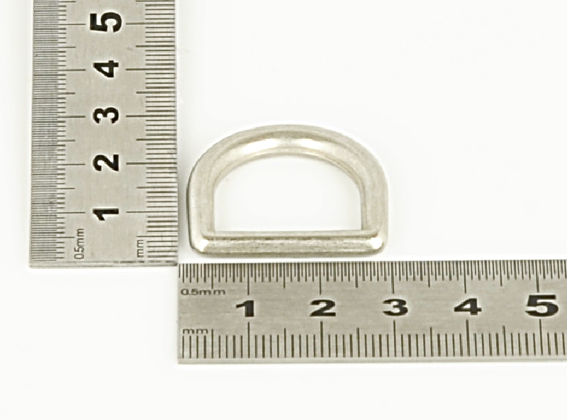 D-ring mat nickel 20mm