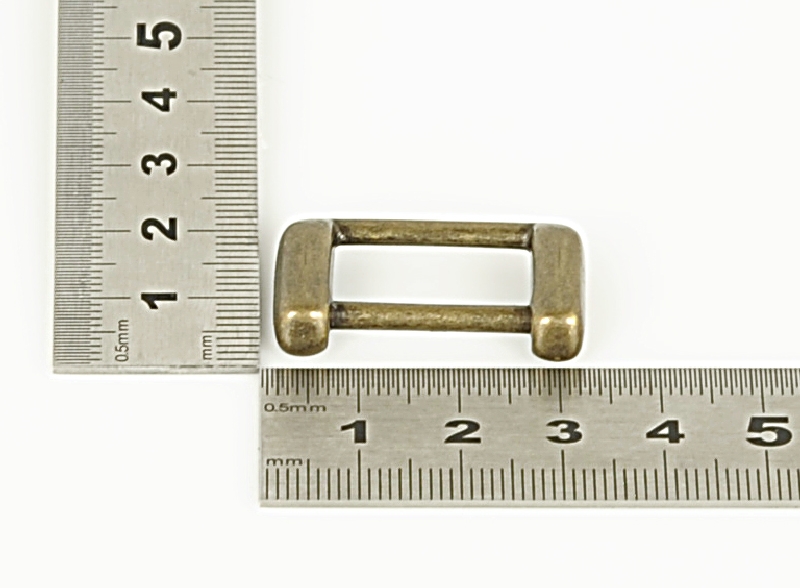 Handvat ring old brass 20mm
