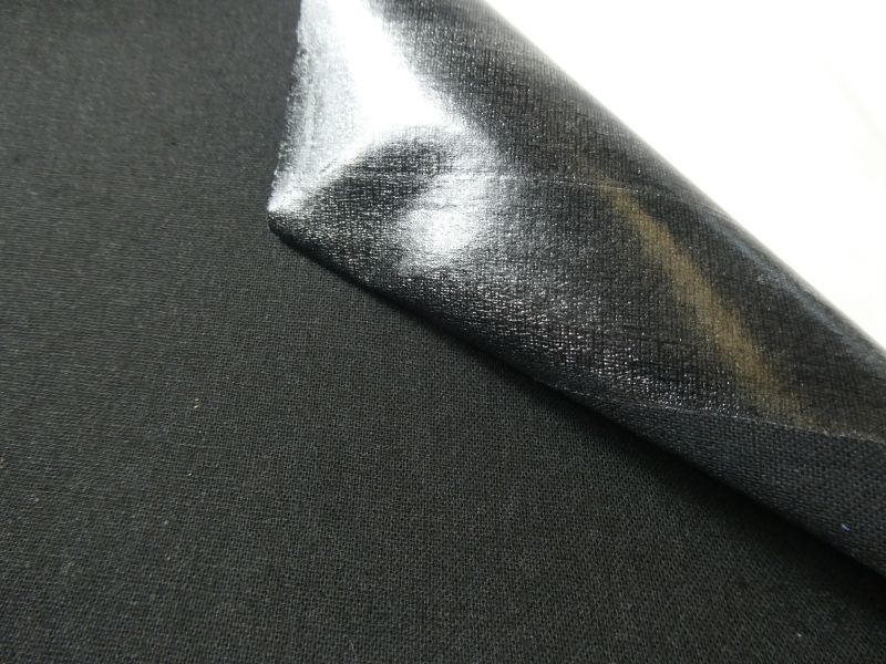 Zwart katoen adhesive