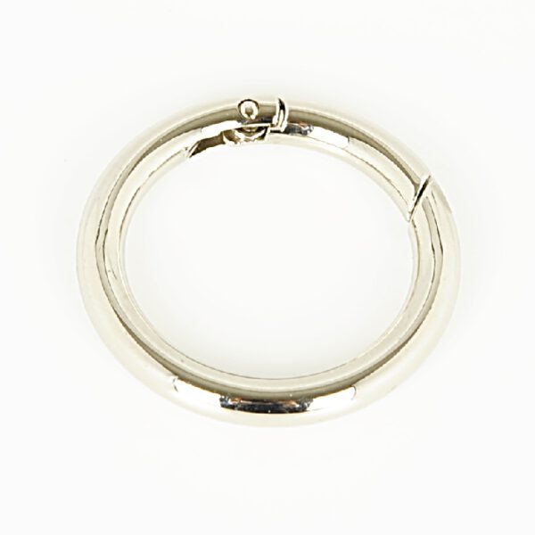 Ring met opening nickel 35mm